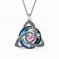 💎 LIMITED‑TIME 50% OFF! 💖 Women's Celtic Knot Birthstone Pendant Necklace 📿