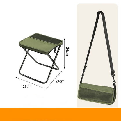 🪑 50% OFF NOW! 🎒 2-in-1 Outdoor Folding Chair & Bag – Triangular Support, 120kg Capacity & Rust-Resistant – For Camping, Fishing & Concerts 🏕️