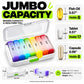 💊 LIMITED‑TIME 50% OFF! 🌈 7-Day Detachable Pill Organizer – BPA-Free, Transparent Snap-Lids, Separate Daily Modules, Large Day Labels, Travel-Ready Medication & Supplement Manager 🧳