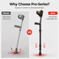 🩼 LIMITED‑TIME 50% OFF! 🚶 Folding Forearm Crutches – Shock-Absorbing Spring System, Reinforced Aluminum Shaft & Slip-Resistant Rubber Feet – Comfortable Mobility Aid for Fracture Rehabilitation 🦵