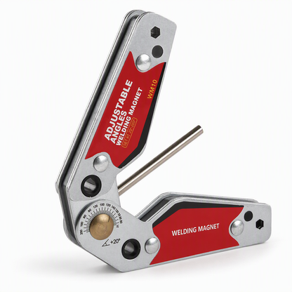 🔧 50% OFF NOW! 🧲 Dual-Head Magnetic Welding Angle Holder – Inside & Outside Corners, 35kg Pull Force & Locking Screws – For Steel Fabrication 💪