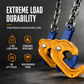 🏗️ 50% OFF NOW! 🔒 Heavy-Duty Drum Clamp – G80 Alloy Chains, Automatic Gravity Grip & Forged Manganese – For Industrial Overhead Lifting 💪