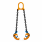 🏗️ 50% OFF NOW! 🔒 Heavy-Duty Drum Clamp – G80 Alloy Chains, Automatic Gravity Grip & Forged Manganese – For Industrial Overhead Lifting 💪