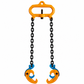 🏗️ 50% OFF NOW! 🔒 Heavy-Duty Drum Clamp – G80 Alloy Chains, Automatic Gravity Grip & Forged Manganese – For Industrial Overhead Lifting 💪