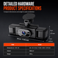 📹 50% OFF NOW! 🚗 4-Lens Dash Cam – 1080P HD, Infrared Night Vision & GPS Sync – Full-Cabin Coverage with Rotatable Lenses 🛡️
