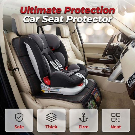 🚗 50% OFF NOW! 🛡️ Anti-Slip Car Seat Protector – 5-Layer Defense, Waterproof & Storage Pockets – For Kids & Pets 🐾
