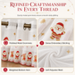 ❄️ LIMITED‑TIME 50% OFF! 🔔 Christmas Embroidered Sheer Window Curtain Panel with Snowflake and Bell Patterns 🎄