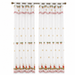 ❄️ LIMITED‑TIME 50% OFF! 🔔 Christmas Embroidered Sheer Window Curtain Panel with Snowflake and Bell Patterns 🎄