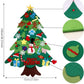 🎄 50% OFF! ✨ DIY Felt Christmas Tree Set – No-glue, reusable & toddler-friendly ✨