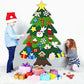 🎄 50% OFF! ✨ DIY Felt Christmas Tree Set – No-glue, reusable & toddler-friendly ✨