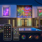 🌈 50% OFF NOW! 💡 Waterproof LED Curtain String Lights – Music Sync, App Control & Timer – USB Powered for Indoor & Outdoor Decor 🎵