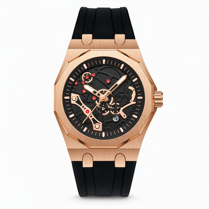 ⌚ 50% OFF NOW! ✨ Men's Sport Quartz Watch – Mechanical Style, Luminous Hands, Date Calendar & Water Resistant – Bold & Versatile 💪