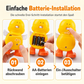 ⏳Time-Limited Special⏰Electric Singing & Dancing Cartoon Duck Toy – Flapping Wings, Colorful LED Lights & Cheerful Rhythms, Interactive Musical Baby Toy for Toddlers Kids