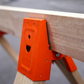 🛠️ 50% OFF NOW! 📐 Sawhorse Bracket with Down Clamp – Reinforced Ribs, Anti-Slip Teeth & Quick-Build – Heavy-Duty Cold-Rolled Steel 🔧