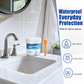 🛁 50% OFF NOW! 🎨 White Tile Refinishing Paint – Stain-Cover, Waterproof & Glossy Finish – With Brush for Bathroom & Kitchen Touch-Ups ✨