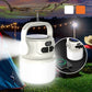 🏕️ 50% OFF NOW! ☀️ LED Solar Camping Light – 6 Brightness Levels, LCD Power Display, Hook Design & Emergency Power Bank 🔦