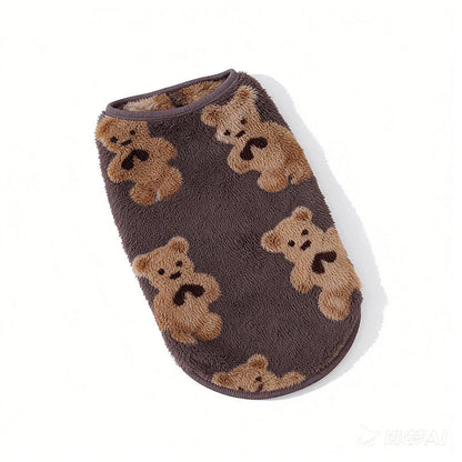 🐶 LIMITED‑TIME 50% OFF! 🧸 Plush Pet Vest – Warm, Cozy, Easy to Wear 🐾