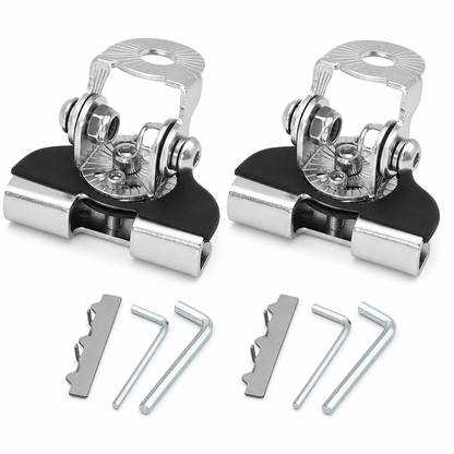 🚗 50% OFF NOW! 💡 Hood LED Light Bar Brackets – Damage-Free Clamp System, Multi-Angle Swivel & Stainless Steel – No Drilling Needed 🔧