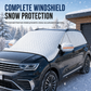 ❄️ 50% OFF NOW! 🚗 Magnetic Windshield Snow Cover – Thickened Multi-Layer, Windproof & Anti-Theft – Winter Half Cover for Sedans & SUVs 🛡️
