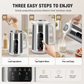 🥤 50% OFF NOW! 🌿 Filter-Free Beverage Blender – Ultra-Fine Grinding, Overnight Preset & Thermal Guard – For Soy Milk, Porridge & Baby Food ⚡