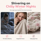 🎀 LIMITED‑TIME 50% OFF! 💖 Double‑Layer Thickened Flannel Throw Blanket – Cute Bowknot Monogram, Ultra‑Soft Fleece & Cozy Winter Warmth 🛏️