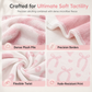 🎀 LIMITED‑TIME 50% OFF! 💖 Double‑Layer Thickened Flannel Throw Blanket – Cute Bowknot Monogram, Ultra‑Soft Fleece & Cozy Winter Warmth 🛏️