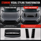 🚗 50% OFF NOW! 🔥 Hood Scoop Decorative Vent – Aggressive Muscle Car Styling, Weatherproof ABS & No-Drill Install – Fits Most Flat Hoods 🏎️