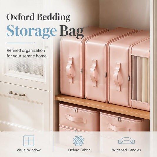 🛏️ LIMITED‑TIME 50% OFF! 📦 Large‑Capacity Bedding Organizer Bag – Tidy Up Sheets, Quilts, Blankets & Clothes 🏡