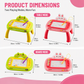 🎨 LIMITED‑TIME 50% OFF! 🐰 4-in-1 Kids Magnetic Drawing Board Table – Erasable 4-Color Doodle & Ergonomic Stand 🖍️