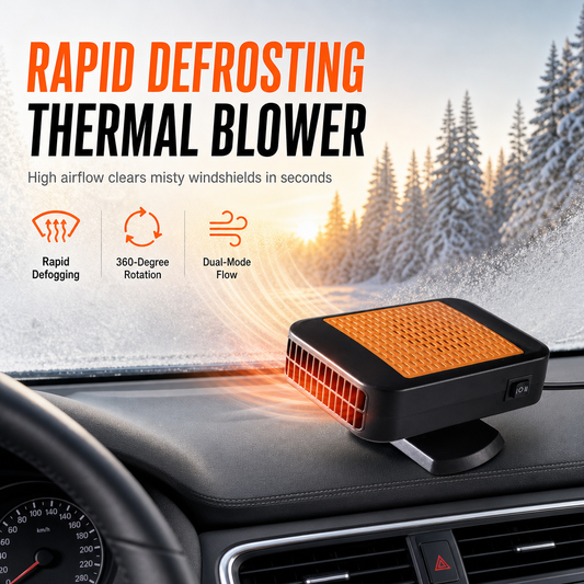 ❄️ 50% OFF NOW! 🔥 Portable Car Heater & Defroster – 12V Rapid Defrosting, 360° Rotation & Dual Modes – Clears Fog in Seconds 🚗
