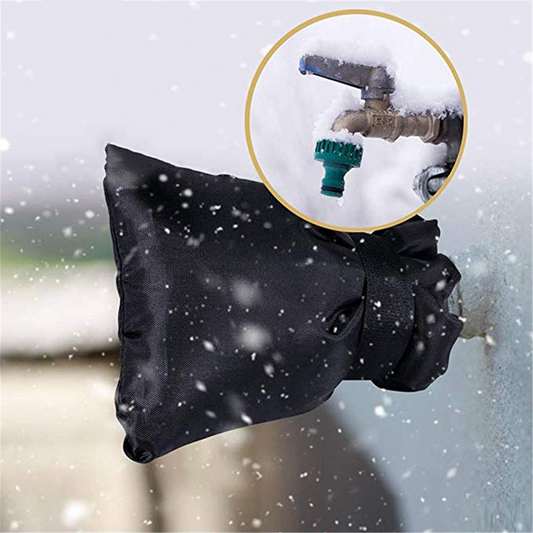 ❄️ LIMITED‑TIME 50% OFF! 🚰 Outdoor Waterproof Faucet Cover – Anti‑Freeze Thermal Insulation & Night Reflective Strips 🛡️