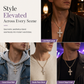 ✝️ LIMITED‑TIME 50% OFF! ✨ Hip Hop Iced Out Cross Pendant Necklace – Double-Layer Baguette Zircon Brass Chain 💎