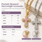 ✝️ LIMITED‑TIME 50% OFF! ✨ Hip Hop Iced Out Cross Pendant Necklace – Double-Layer Baguette Zircon Brass Chain 💎