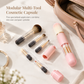 💄 LIMITED‑TIME 50% OFF! 🪞 Portable 5‑in‑1 Retractable Makeup Brush Set – Travel Cosmetic Capsule, Soft Synthetic Bristles, Compact Touch‑Up Tool 👜