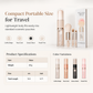 💄 LIMITED‑TIME 50% OFF! 🪞 Portable 5‑in‑1 Retractable Makeup Brush Set – Travel Cosmetic Capsule, Soft Synthetic Bristles, Compact Touch‑Up Tool 👜