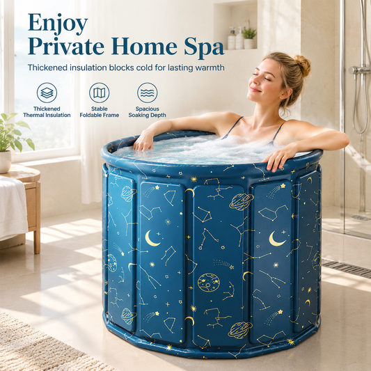 🛁 LIMITED‑TIME 50% OFF! ✨ Portable Folding Adult Soaking Bathtub – 6-Layer Thermal Insulation & Deep Freestanding Spa 🧖‍♀️