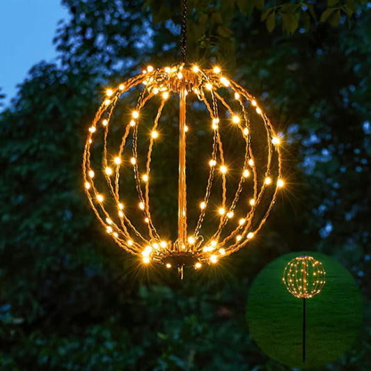 🔮 LIMITED‑TIME 50% OFF! ✨ Collapsible Hanging LED Sphere Light – 360° Waterproof Glowing Globe for Garden & Holiday Decor 🎄