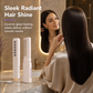 Cordless Hair Straightener Brush, Rechargeable Straightening Comb, Anti-Scald, 3 Heat Settings