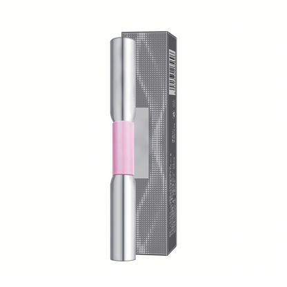 Double-Ended Waterproof Mascara, 15° Angled Dual Lash Wand, Smudge-Proof Volume & Length, 3.5g+3.5g Black