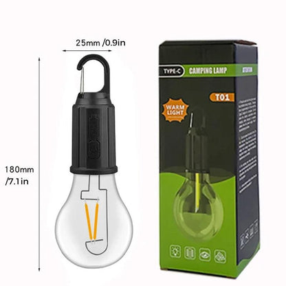 ⚡🌿 FAST CHARGE, GENTLE GLOW 🌿⚡ Hanging Camping Lantern – Vintage Style with Type-C Port, 400mAh Battery Lasts Hours. From Backyard BBQs to Moonlit Fishing, Your Perfect Portable Light. 🍢🌙🎣🏕️