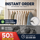 🛏️ LIMITED-TIME 50% OFF! 🔧 Adjustable No-Drill Tension Rod – Damage-Free Install, Anti-Slip & Multi-Purpose, Max 15KG Load 🏠